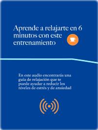 Aprende a relajarte en 6 minutos